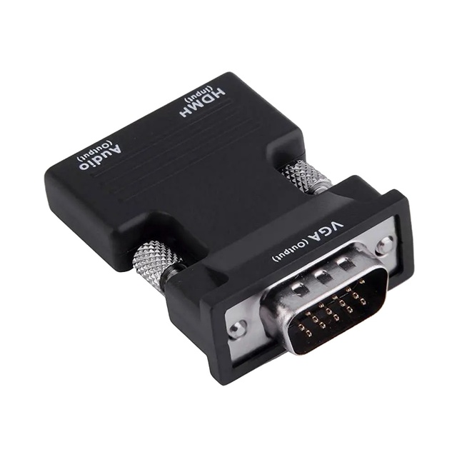 HD 1080P VGA to HDMI-compatible Converter Adapter With Audio for PC Laptop to Projector HDMI-compatible to VGA Adapter