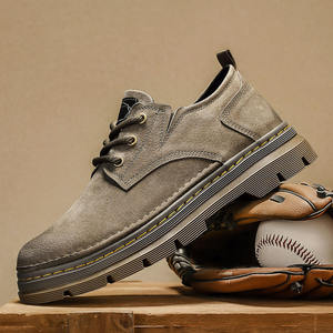 Zapatos de Trabajo Versátiles para Hombre, Estilo Europeo-Americano, con Plataforma Impermeable y Elevadora, de Cuero Genuino, Invierno 2026 - Product Image 2