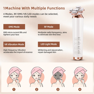 Masseur facial portable à micro-courant, bâton de beauté, liftant, raffermissant et anti-rides, rechargeable par USB, réparation profonde de la peau - Product Image 6