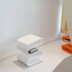 Vente en gros Chine Table basse basse basse <span class=keywords><strong>de</strong></span> chevet classique pour le salon Table basse <span class=keywords><strong>de</strong></span> chevet en acrylique tendance pour le salon - Product Image 5