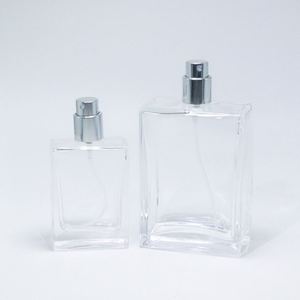 Envases de Perfume de Vidrio Vacíos de 30 ml, 50 ml y 100 ml, Rectangulares, Vintage, Cuadrados, con Pulverizador y Tapa de Madera - Product Image 3