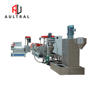 Granulateur de plastique industriel pour matériaux de déchets, granulation efficace, certifié CE, machine à faible entretien
