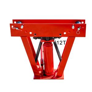 <span class=keywords><strong>Cric</strong></span> <span class=keywords><strong>hydraulique</strong></span> 12 <span class=keywords><strong>tonnes</strong></span> en acier, hauteur de levage 12 min, 6 matrices (1/23/411-1/41-1/<span class=keywords><strong>2</strong></span>,<span class=keywords><strong>2</strong></span>") avec rouleaux réglables 90-180 degrés pour la cintrage de carrosseries automobiles - Product Image 1