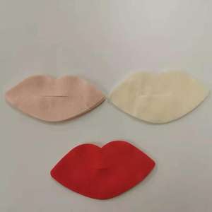 <span class=keywords><strong>Masque</strong></span> cosmétique de beauté, couleur rouge, <span class=keywords><strong>masque</strong></span> pour les lèvres, 100% viscose, non tissé - Product Image 5