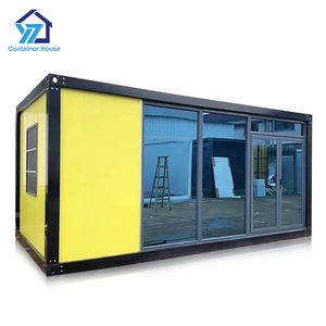 YONGZHU 20 pies 2 pisos Paquete plano <span class=keywords><strong>de</strong></span> alta calidad Alojamiento <span class=keywords><strong>de</strong></span> mano <span class=keywords><strong>de</strong></span> obra Casa contenedor <span class=keywords><strong>de</strong></span> acero modular prefabricada móvil - Product Image 1