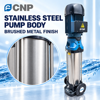 Pompe centrifuge verticale multi-étages en acier inoxydable série CDM, multi-tension, IP55 TEFC, pour le surpressionnement de l'eau - Offre Spéciale