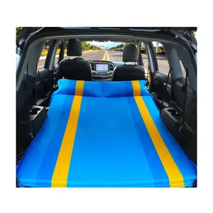 Nhà máy tùy chỉnh PVC gấp Mat đôi ngủ pad với gối nóng bán không khí Inflatable cắm trại nệm cho khách sạn ngoài trời công viên