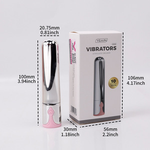 Multi Speed Jumping Ei Mädchen kleine Masturbation Nippel Kugel Vibrator Sexspielzeug Lippenstift Liebe Ei Vibrator für Frauen Dame - Product Image 3