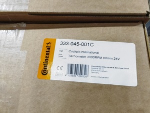 Máy đo tốc độ vdo chính hãng 333-045-001 0-3000 vòng/phút 80mm 24V - Product Image 4