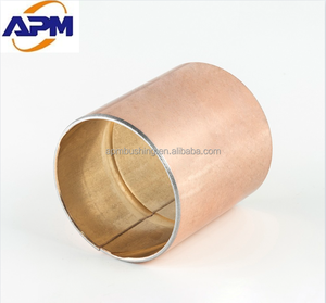 บูชแบบไร้สารตะกั่วบูชแบบ <span class=keywords><strong>bimetal</strong></span> ไร้สารตะกั่วพร้อมทองสัมฤทธิ์เผาที่ด้านหลังเป็นเหล็ก - Product Image 5