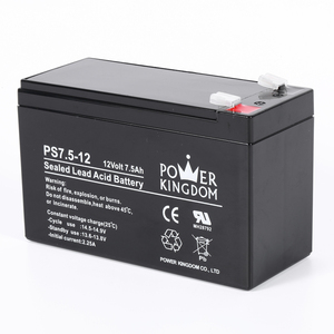 12โวลต์แบตเตอรี่<span class=keywords><strong>7.5</strong></span> <span class=keywords><strong>ah</strong></span> 12 V <span class=keywords><strong>แบ</strong></span><span class=keywords><strong>ต</strong></span>เตอรี่ UL 7AH <span class=keywords><strong>แบ</strong></span><span class=keywords><strong>ต</strong></span>เตอรี่<span class=keywords><strong>ต</strong></span>ะกั่วกรดปิดผนึกอายุการใช้งานการออก<span class=keywords><strong>แบ</strong></span>บลอย<span class=keywords><strong>ต</strong></span>ัว: 5ปี PS7.5-12สนับสนุน - Product Image 1
