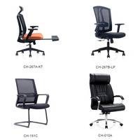 Chaise de bureau ergonomique et confortable, pivotante, à dossier en maille, pour bureau, vente en gros, haute qualité, moderne