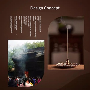 <span class=keywords><strong>Profumo</strong></span> e Incenso al Legno di Sandalo Stile Nazionale Tailandese TK, Fragranza Orientale al Tè, Aroma Legnoso Leggero di Alta Qualità e Lunga Durata - Product Image 5