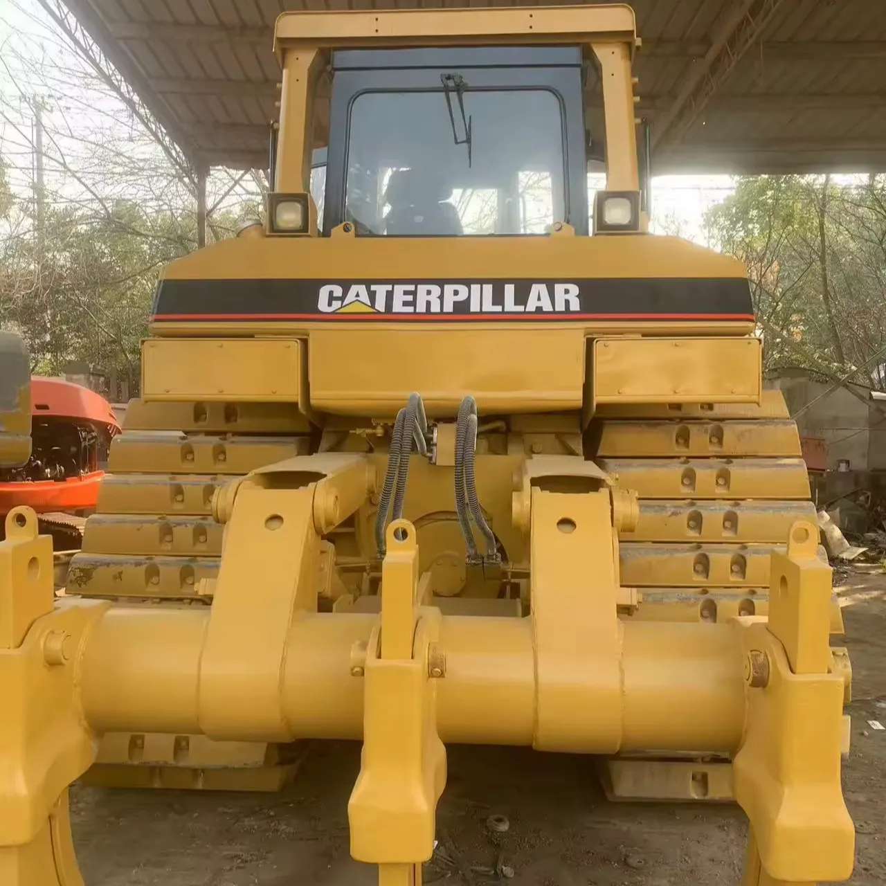 Caterpillar D8N/D8R/D9R original, excavadora de orugas usada de alta calidad a la venta en la ciudad de Shanghái