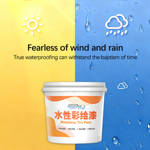 <span class=keywords><strong>Dipinto</strong></span> di pneumatici vernice a base d'acqua Graffiti pittura per scuola auto-pittura pittura da parete vernice impermeabile - Product Image 6