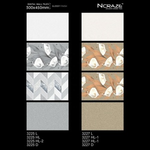 Carreaux muraux en céramique Divine 300x450mm 400x400mm, briques réfractaires, style moderne classique, pour supermarché, villa, faible porosité - Product Image 4