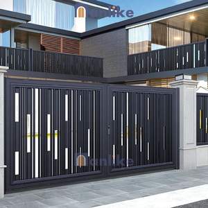 Anlike Guangzhou Modern Telescopic Driveway Villa Entrada Jardín Peatonal <span class=keywords><strong>de</strong></span> lujo Diseños <span class=keywords><strong>de</strong></span> puerta <span class=keywords><strong>de</strong></span> pared compuesta <span class=keywords><strong>de</strong></span> aluminio - Product Image 2