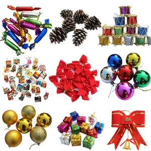 Ready to ship Christmas tree ornaments hangings for christmas tree christmas suppliers Xmas gift pack