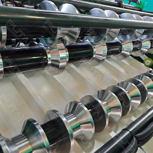 Putai 더블 레이어 골판지 사다리꼴 아연 지붕 시트 만들기 기계 타일 루핑 콜드 롤 성형 기계 - Product Image 5