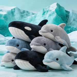Jouets en <span class=keywords><strong>peluche</strong></span> personnalisés de haute qualité, <span class=keywords><strong>mini</strong></span>-jouets en <span class=keywords><strong>peluche</strong></span> sur le thème de l'océan, orca, dauphin, animaux en <span class=keywords><strong>peluche</strong></span> pour la chambre de bébé - Product Image 1