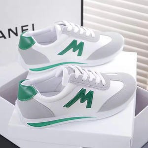 Zapatillas Deportivas Blancas para Mujer, Primavera 2026, Talla Grande, Transpirables, Combinación de Colores, Estilo Slip-On, a la Moda, para Estudiantes - Product Image 2