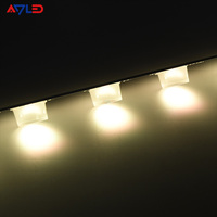DC24V High Power Edge Lit RGB Led Hard Strip Lights Bar avec Lentille 5050SMD RGBWW RGBNW RGBW Barres d'éclairage LED réglables en couleur