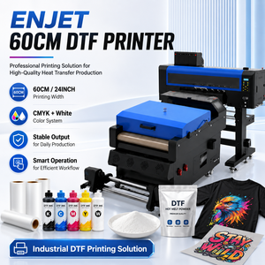 Impresora DTF de Doble Cabezal I1600 I3200 de 60cm, Proveedor Directo de Impresoras DTF para Transferencia a Película PET - Product Image 1