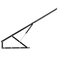 Kit de mécanisme de levage de lit de rangement robuste avec vérins à gaz, quincaillerie pour canapé-lit Murphy escamotable, pour meubles gain de place