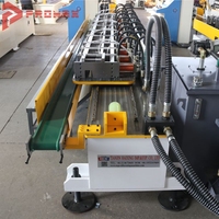 Machine automatique à grande vitesse certifiée CE ISO pour la fabrication de profilés en T, avec système PLC de marque et télécommande, pour panneaux de plafond suspendu