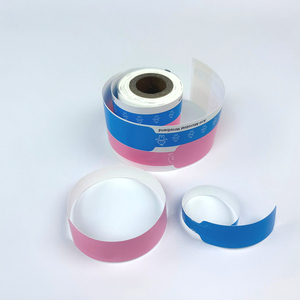 Pulsera pulsera Pulseras médicas promocionales Muñequeras Pulsera de eventos desechables para hospital - Product Image 6