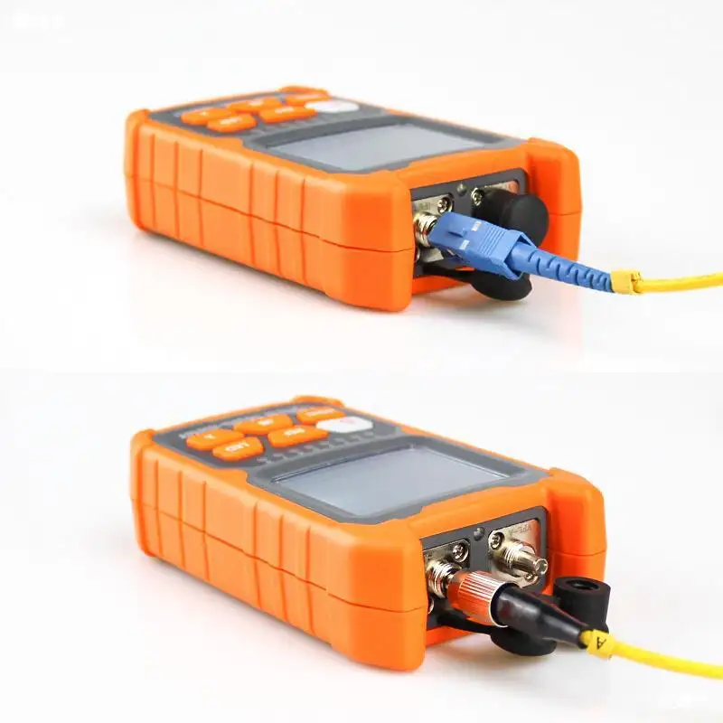 Mini 4 in 1 Optical Power Meter FTTH Visual Fault Locator Network Cable Test optical fiber tester 5km 15km VFL