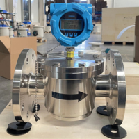 Medidor de Flujo de Engranajes Industriales SS316L para Aceite y Líquidos con Modbus RS485 y HART Opcionales
