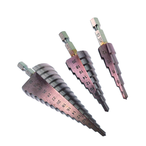 Jeu de forets étagés M35/M2/4341/4241 en <span class=keywords><strong>Cobalt</strong></span> de <span class=keywords><strong>titane</strong></span>, pour le perçage du métal, du bois, du plastique et de l'acier inoxydable, vente en gros, 14 pièces - Product Image 5