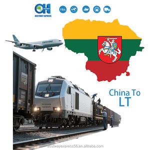 中国质检货运代理成本门到门DDP DDU服务铁路列车运输至立陶宛 - Product Image 1