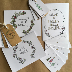 Impresión personalizada Mini Happy Day Tarjetas de felicitación <span class=keywords><strong>Amistad</strong></span> Tarjetas de agradecimiento - Product Image 3