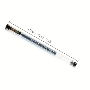 0.38mm,0.5mm बड़े-क्षमता स्याही हीरा टिप जेल कलम काले/नीले/लाल फिर से भरना परीक्षा हस्ताक्षर लेखन स्कूल कार्यालय की आपूर्ति