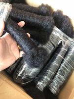 [Jiffy/Hohodreads] Extensions de dreadlocks en cheveux humains naturels afro crépus, épaisseur 3-4 cm, grandes, différentes longueurs