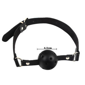 Lobo negro divertido leopardo estampado cuero felpa 7 piezas conjunto mujer boca forzada bola enchufe marido esposa entrenamiento esposas sexo adulto - Product Image 3