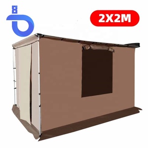 Toldos Laterales Retráctiles para Coche de <span class=keywords><strong>2x2</strong></span> Metros con Poste Lateral Estilo Foxwing - Product Image 4