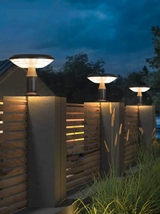 Luces <span class=keywords><strong>de</strong></span> calle solares comerciales, luz <span class=keywords><strong>de</strong></span> linterna <span class=keywords><strong>de</strong></span> Pilar LED, lámpara Solar colorida impermeable para exteriores, luz <span class=keywords><strong>de</strong></span> <span class=keywords><strong>cabeza</strong></span> <span class=keywords><strong>de</strong></span> columna para jardín - Product Image 5