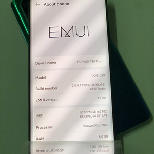 Vente en gros de smartphones d'occasion P30 PRO 8+128GB 8+256GB double carte SIM, téléphones mobiles d'occasion en gros pour <span class=keywords><strong>Huawei</strong></span> MatePad SE - Product Image 4