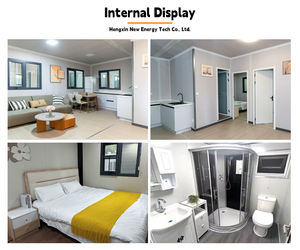 Rumah Kontainer Ekspansi 40ft, Rumah Kontainer Modular dengan Warna Sesuai Pesanan, Rumah Mungil 2 Kamar Tidur Siap Kirim - Product Image 5