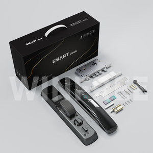 Điện Tử Serrure Thông Minh Vân Tay Kỹ Thuật Số Khóa Keyless Nhập Tuya 3D Nhận Dạng Khuôn Mặt Thông Minh Cửa Khóa Với Máy Ảnh - Product Image 4