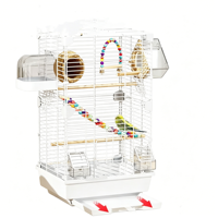 Grande cage à oiseaux en acrylique transparente, idéale pour diverses maisons d'observation des oiseaux, accessoires de cage à oiseaux tendance pour animaux de compagnie