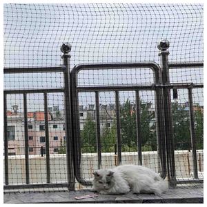 Bền Nylon Ban Công Bảo Vệ Hàng Rào Mèo Net Tùy Chỉnh Patio Mèo Net Với Cắt Dịch Vụ Chế Biến - Product Image 3