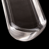 Plaque de verre de quartz pur à 99,99 % sur mesure, fenêtre d'observation en silice fondue haute température pour chaudière et four, avec services de soudage et de découpe