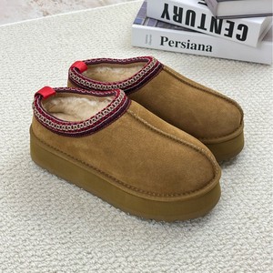 Pantofole in Lana Integrata di Pelle di Pecora di Alta Qualità OEM&ODM Marca UGS Scarpe Invernali da Donna - Product Image 6