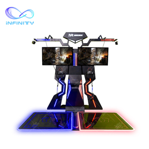 VR Trò chơi bắn súng thực tế ảo mô phỏng nền tảng trò chơi trẻ em miễn phí chiến đấu nhiều người chơi đi bộ nền tảng cho công viên chủ đề bán hàng - Product Image 6