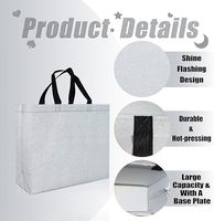 Sacs écologiques en non-tissé recyclé, entièrement imprimés, sacs en non-tissé, Bolsas Ecologicas