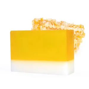 QQLR自有品牌有机天然蜂蜜手工皂全皮蜂王蜂蜜皂蜂蜜曲酸皂